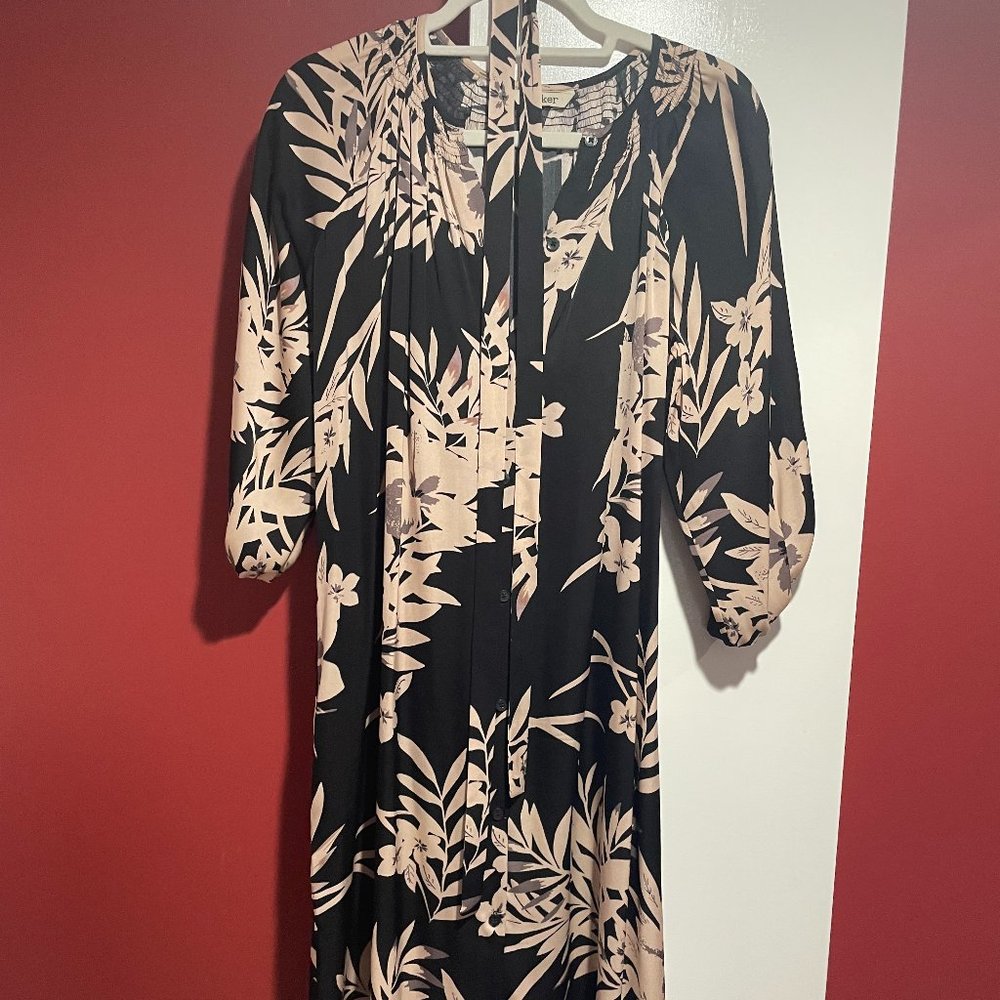 Tucker Classic Button Front Midi Dress Size S (Excellent Condition)
